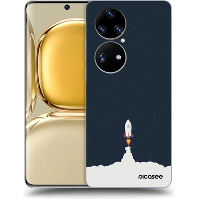 Púzdro Picasee silikónové Huawei P50 - Astronaut 2 čiré