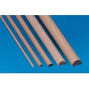 Krick Modelltechnik Lišta ořech půlkulatá 2.5x5 mm 1m