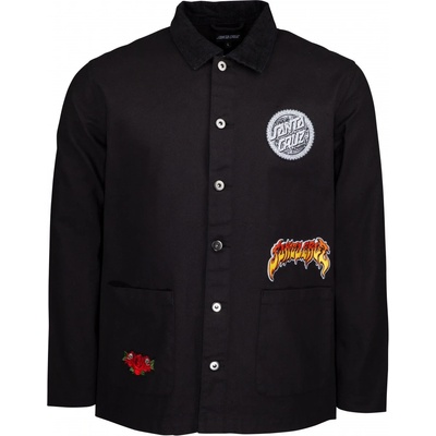 Santa Cruz Plant Jacket Washed Black