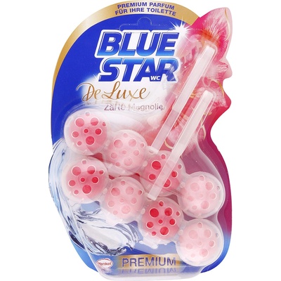 BLUE STAR DeLuxe WC blok Magnólia 2 x 50 g