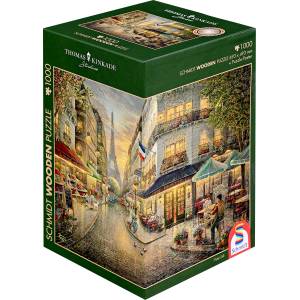 Schmidt Spiele Дървен пъзел Schmidt от 1000 части - Живописният Париж (59798)