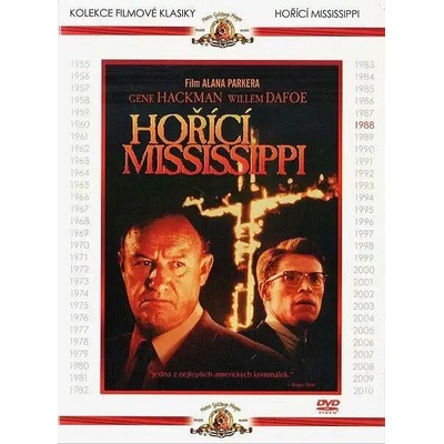 Hořící mississippi DVD