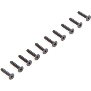 Losi винт Flat Head M2.5 x 12mm (10)