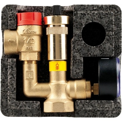 Afriso KSG MINI s izolací 3,0 bar 50kW, připojení 1" AF 77350
