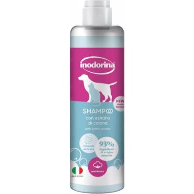INODORINA Shampoo with Cotton Extract - нежен подхранващ шампоан за кучета и котки, обогатен с екстракт от памук, 250 мл - 24.5. 8