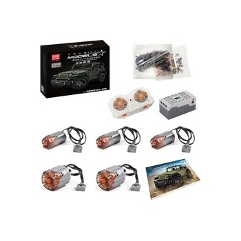 Mould King 13124D Rozširujúci balíček k automobilu Wrangler Dynamic Pack