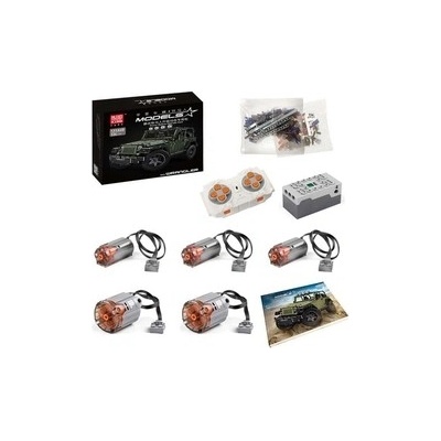 Mould King 13124D Rozširujúci balíček k automobilu Wrangler Dynamic Pack