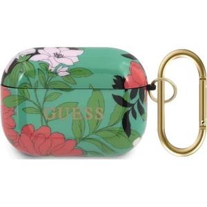 Guess Калъф Guess за AirPods Pro зелен N. 1 Flower Collection GUACAPTPUBKFL01