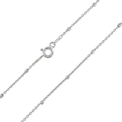 InfinitySilver Strieborná retiazka s valčekmi 210401340