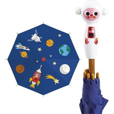 Vilac kosmonaut dáždnik modrý