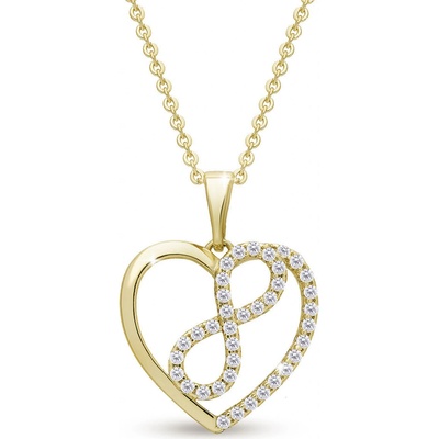 Ellami Řetízek s přívěskem srdíčka 3002363