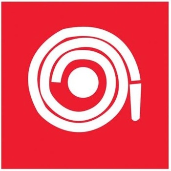 APLI самозалепващ стикер "Противопожарен маркуч (10702178)