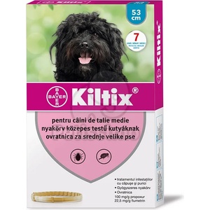 Kiltix нашийник срещу кърлежи и бълхи m