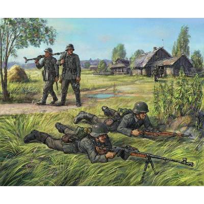 Wargames figurky 6216 -German Anti Tank Rifle Team 1:72