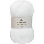 Soffie Crafts Soft Dream 00001 White Плетива прежда (SC09670-00001)
