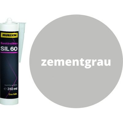 Murexin Silikónové tesnenie škár SIL 60 zementgrau 310 g