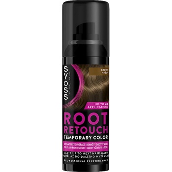 Syoss Root Retoucher hnědý sprej na odrosty 120 ml