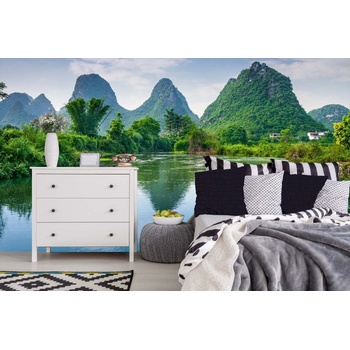DIMEX ART s. r. o Самозалепваща се флизелинова фототапета карстов планински пейзаж 375 x 250 см