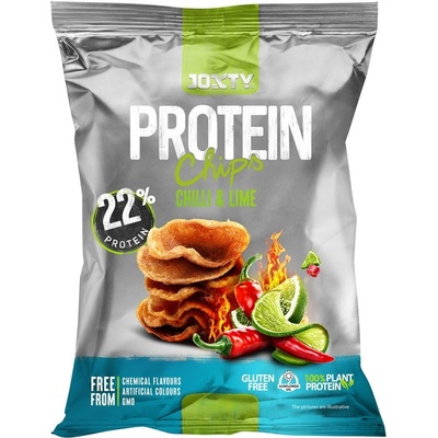 Joxty Proteinové chipsy smažené chilli a limetka 50 g