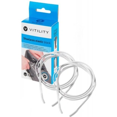 Vitility 70110420 Elastické tkaničky do bot 76 cm bílé Vitility
