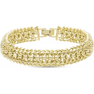 Biju Dubai 2746 pozlacený náramek 14k masivní 2002746