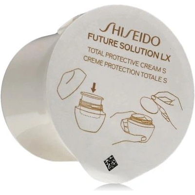 Shiseido Future Solution LX Total Protective Cream SPF30 дневен крем за лице - пълнител пълнител 50 ml за жени