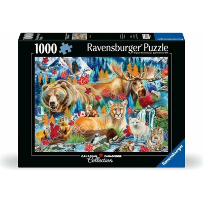 Ravensburger Divoká Kanada 1000 dílků
