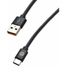 Sturdo KAB-0112-STU-TYPEC dátový USB-C, 1,5m, černý