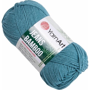 YARNART Jeans Bamboo 121 Reseda Green Плетива прежда (Jeans Bamboo 121)