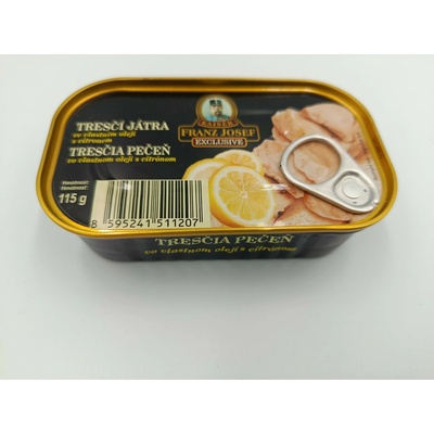 Treščia pečeň Franz Jozef 115g
