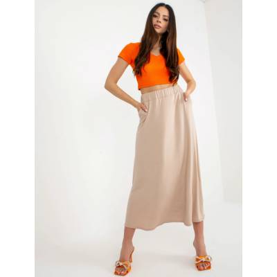 Dámska midi sukňa WN-SD-5005.13 beige