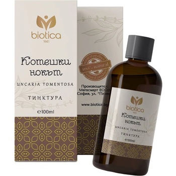 Biotica 1961 Тинктура от котешки нокът, 100 ml, Biotica 1961
