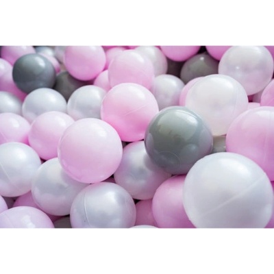 ELIS DESIGN Loptičky do bazénika 50 ks priehľadná