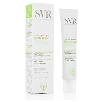 Laboratoires SVR Sebiaclear Creme SPF50+ матиращ слънцезащитен крем за кожа, склонна към акне 40 ml за жени