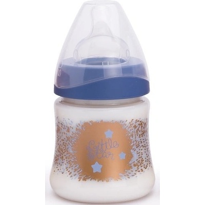 Suavinex láhev šir.hrdlo HC sav.silik.K modrá hvězda 150ml