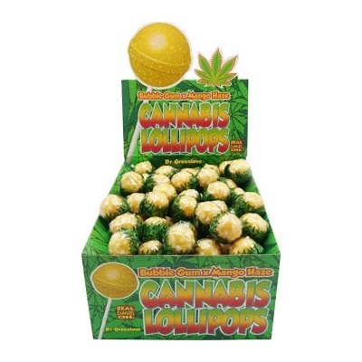 Dr. Greenlove Konopné lízátko Mango Haze 17 g