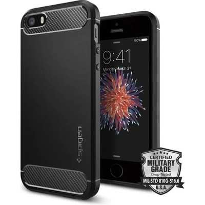 Spigen Rugged Armor - Apple iPhone 5/5s/SE case black (041CS20167)