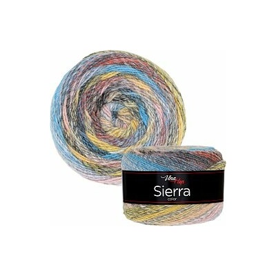 Vlna-hep Příze Sierra Color 7217
