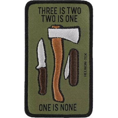 Helikon-Tex® Nášivka Helikon-Tex ONE IS NONE – Velcro, černá