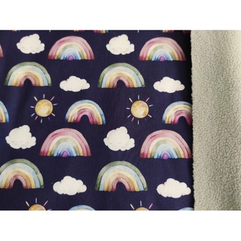 Softshell zimný Rainbow digital print