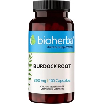 Image 1 of Bioherba Burdock Root 400 mg [100 капсули]
