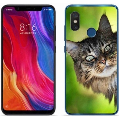 Pouzdro mmCase Gelové Xiaomi Mi 8 - kočka 3