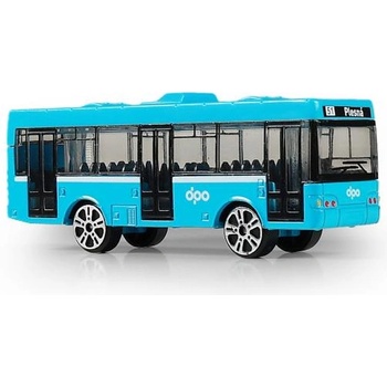 Rappa Метален автобус DPO Ostrava син 8 см