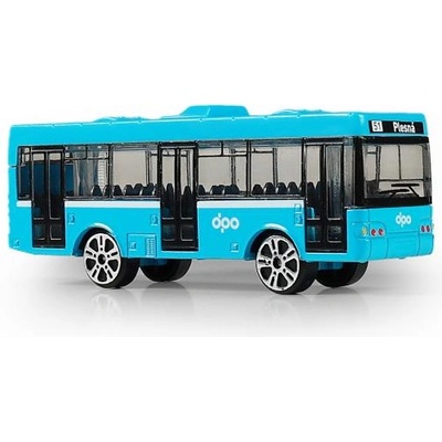 Rappa Метален автобус DPO Ostrava син 8 см