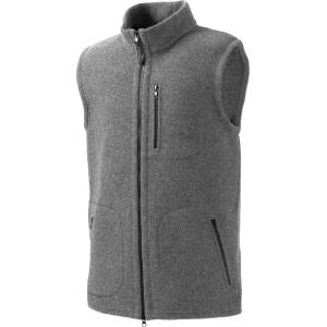 Mufflon Мъжки вълнен елек Mufflon Ivo Merino vest - Rock - размер XL (032-0668-0614)