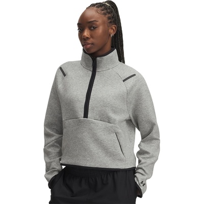 Under Armour Поларена блуза Under Armour Women's Unstoppable 1/4 Zip Fleece - Mod Gray