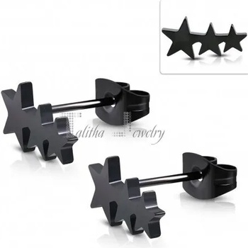 Image 1 of Talitha Обеци „Черни звезди