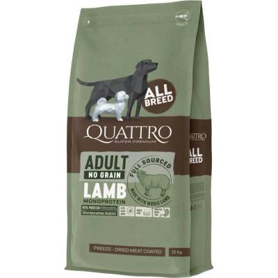 Quattro Adult AB bez obilovin s Jehněčím 12 kg