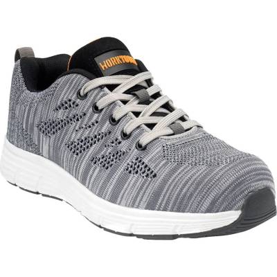 Worktough Unisex Kids' Safety Steel Toe Cap Boot - Grey