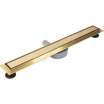 Rea Rea-g2703 - Дренажен канал neox pro 80 см неръждаема стомана/четкано злато (re0052)